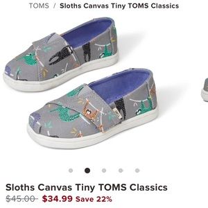 toms sloth print